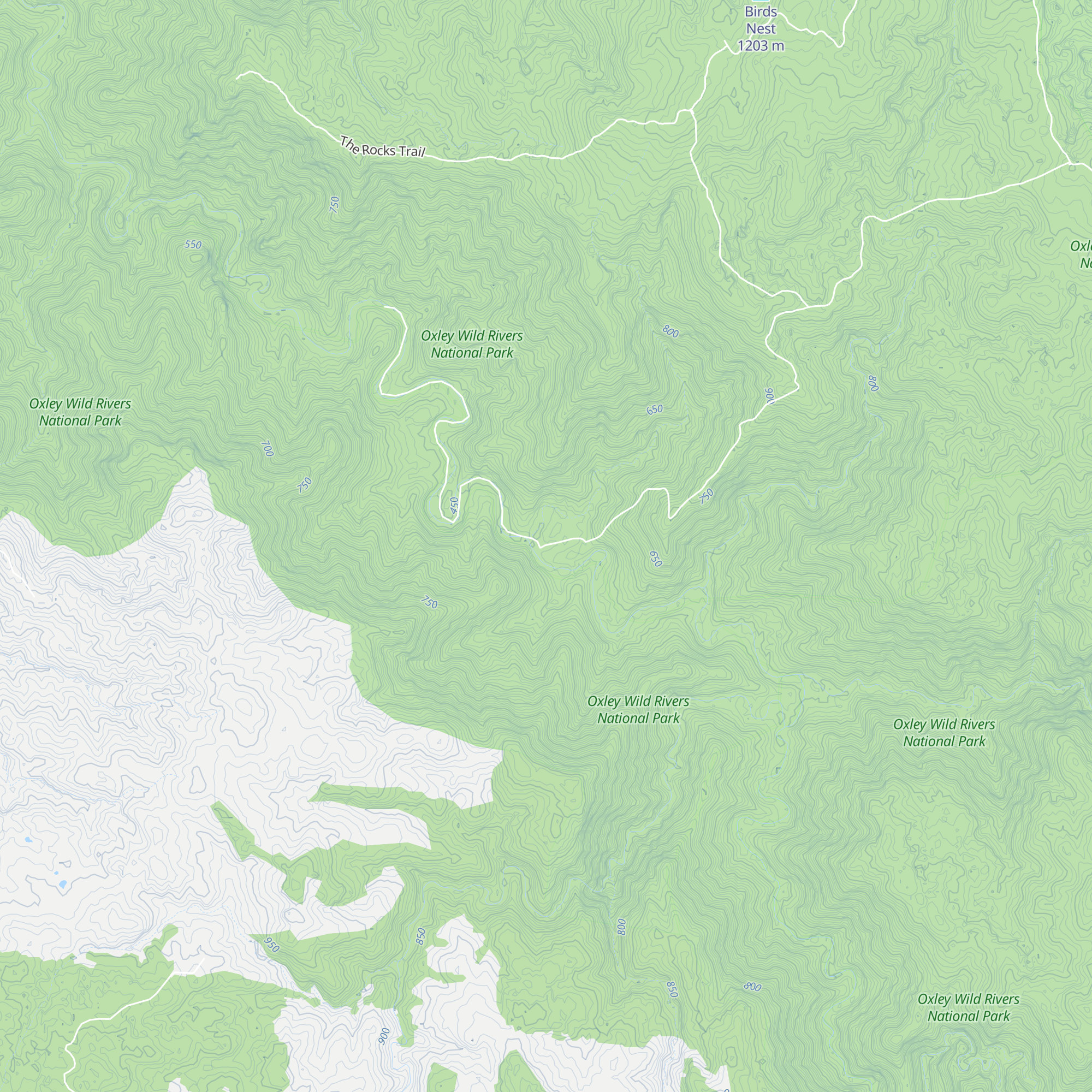Colwells Hut map