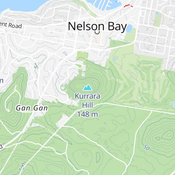 Map of Kurrara Hill