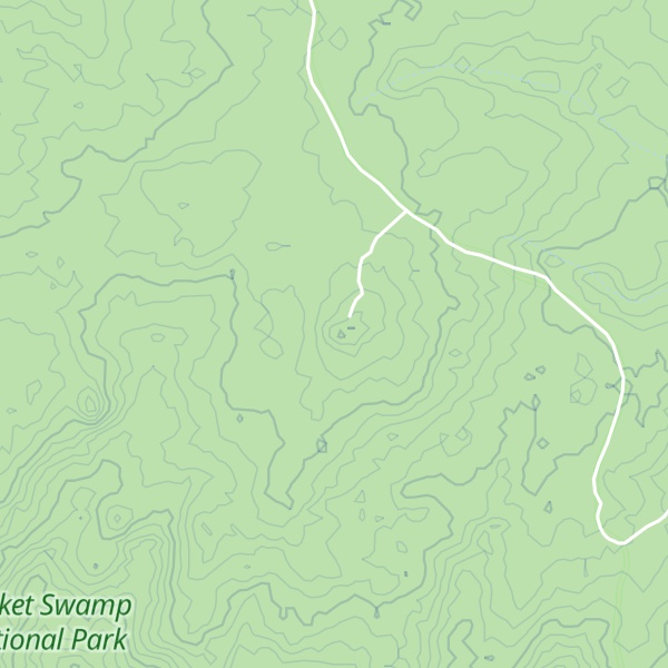 Map of Timbarra Trig Lookout