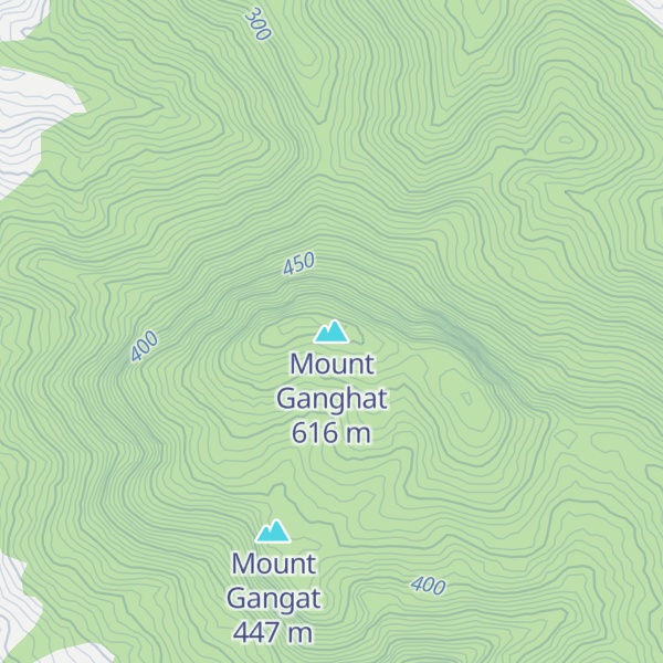 Map of Mount Ganghat