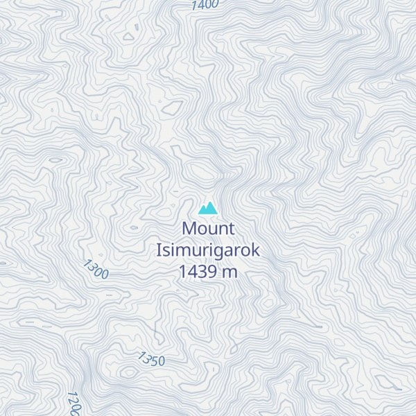 Map of Mount Isimurigarok