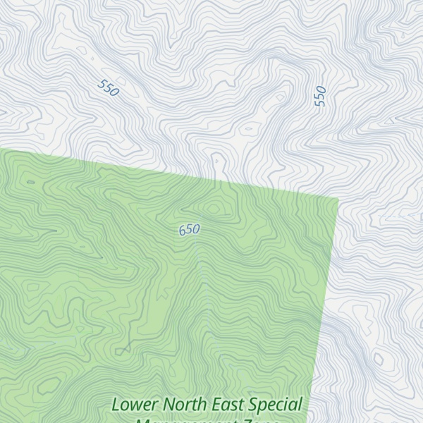 Map of Dingo Peak