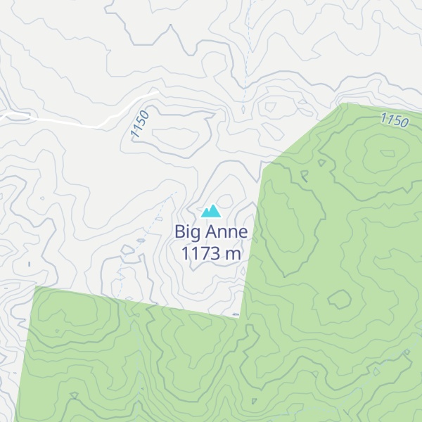 Map of Big Anne