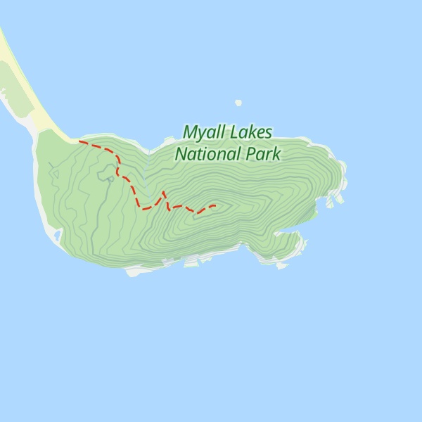 Map of Yacaaba Headland