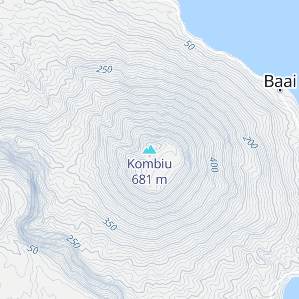 Map of Kombiu