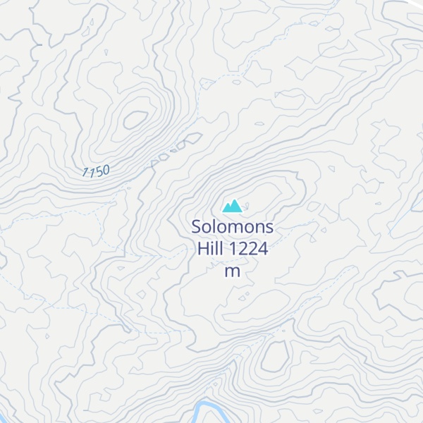 Map of Razorback Hill