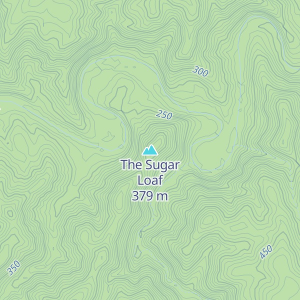 Map of The Sugar Loaf