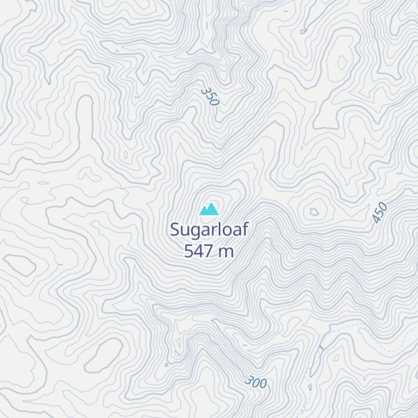 Map of Sugarloaf