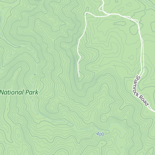 Map of Mount Mia