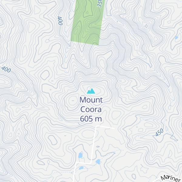 Map of Mount Coora