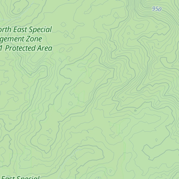 Map of Table Top Hill