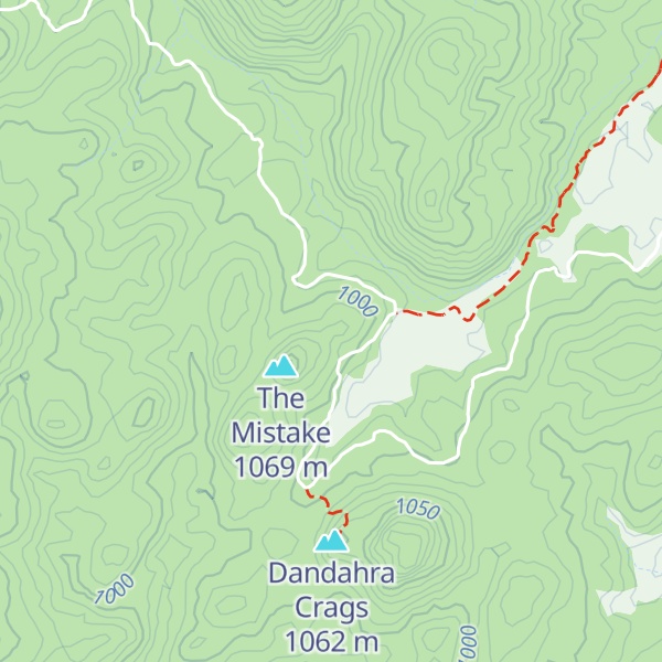 Map of Cardinal's Cap