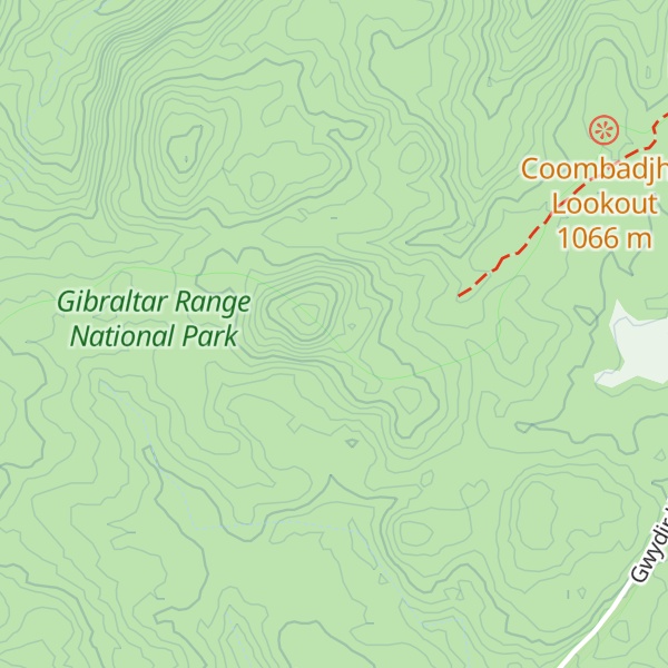 Map of Waratah Trig