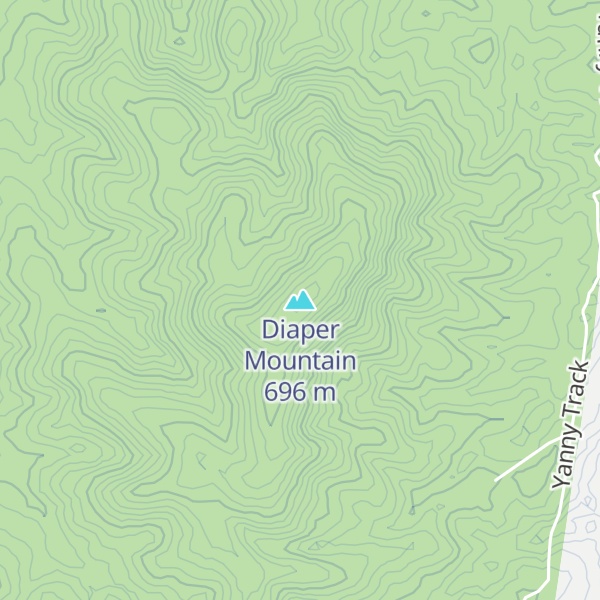 Map of Diaper Mountain
