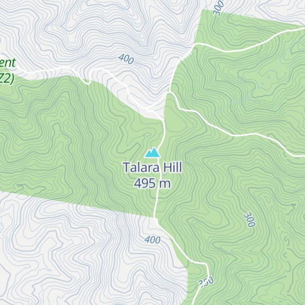 Map of Talara Hill