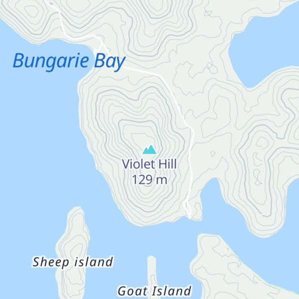 Map of Violet Hill