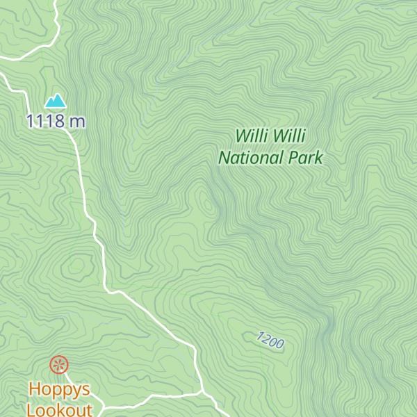 Map of Kemps Pinnacle