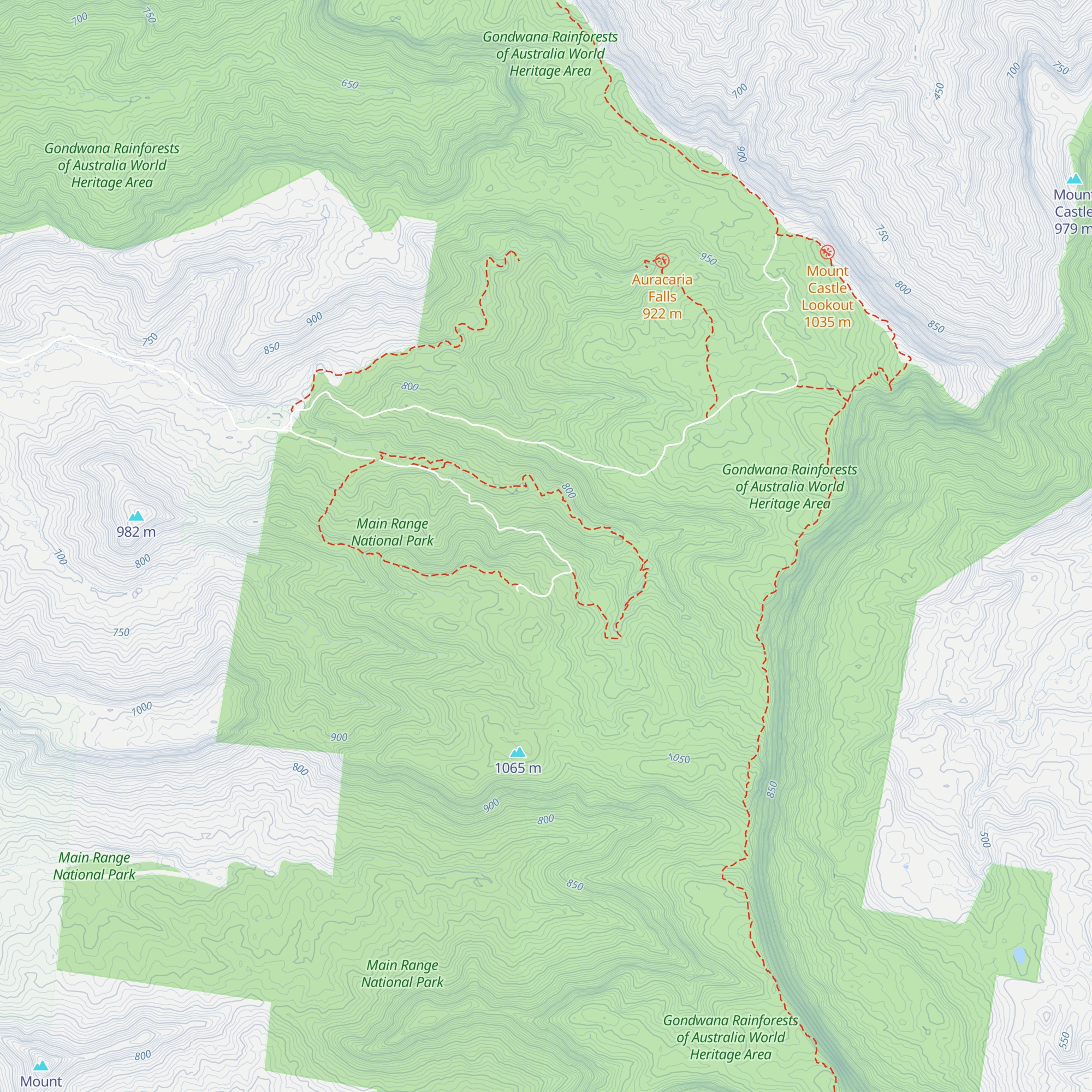 Spicers Retreat accomodation map