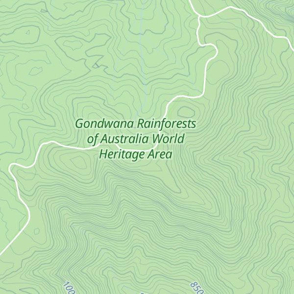 Map of Mount Banda Banda