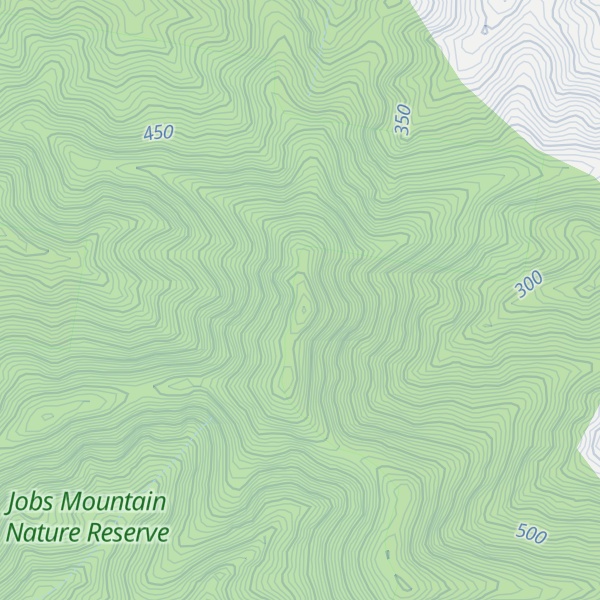 Map of Jobs Mountain