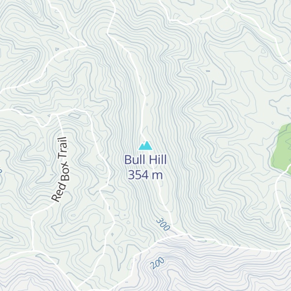 Map of Bull Hill