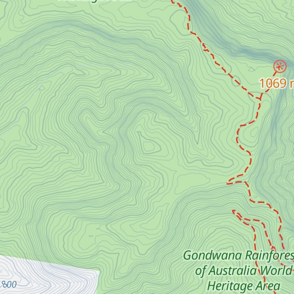 Map of Bare Rock