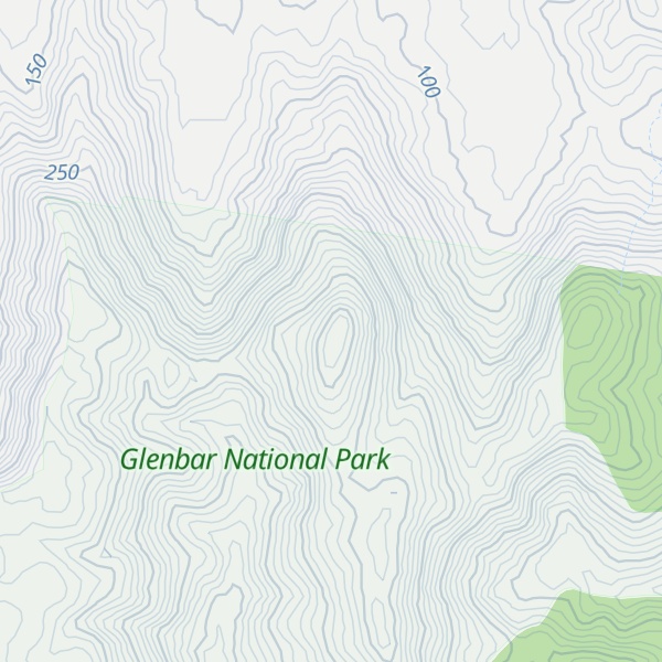 Map of Sugar Loaf Mountain
