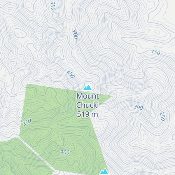 Map of Mount Chucki