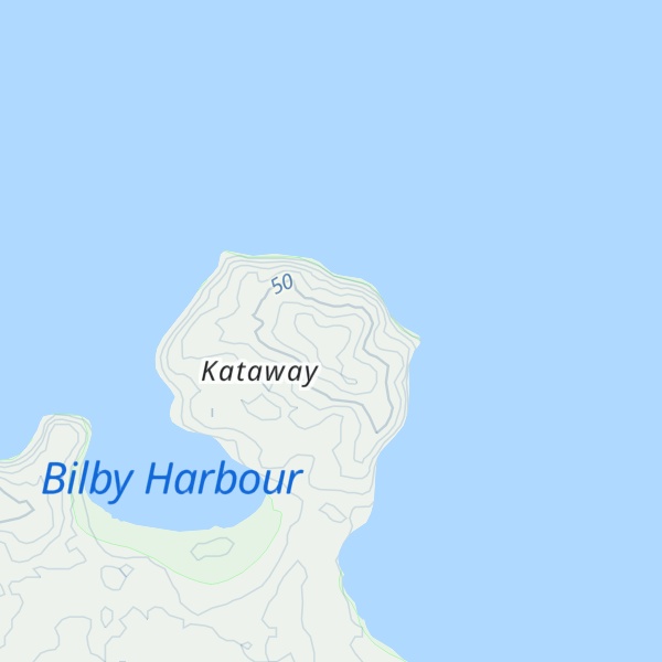 Map of Kataway Hill