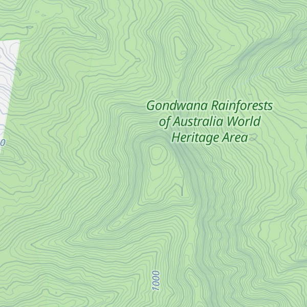 Map of Mount Huntley