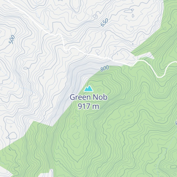 Map of Green Nob