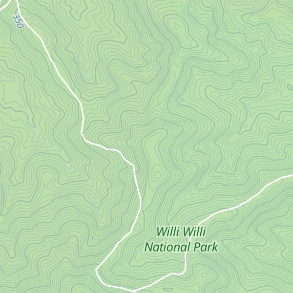 Map of Stubbs Spur
