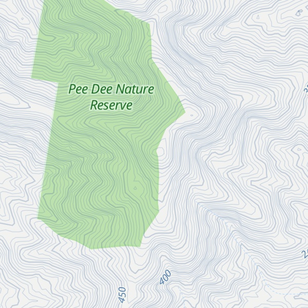Map of Shingley Mountain