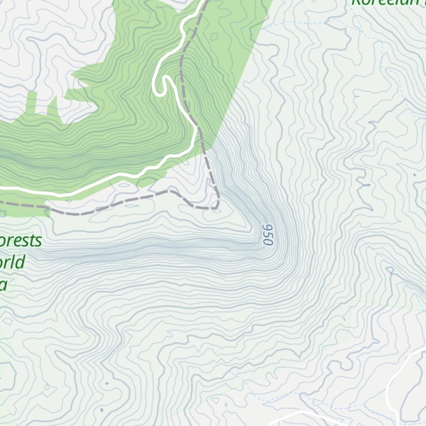 Map of Mount McMahon