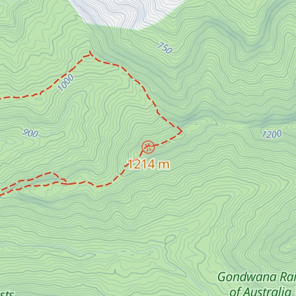 Map of Mt Steamer