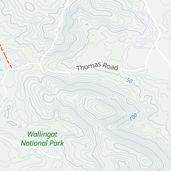 Map of One Tree Hill