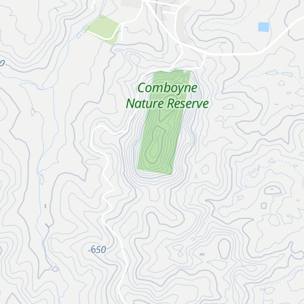 Map of Mount Bulli