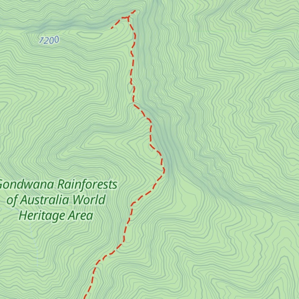 Map of Mt Roberts