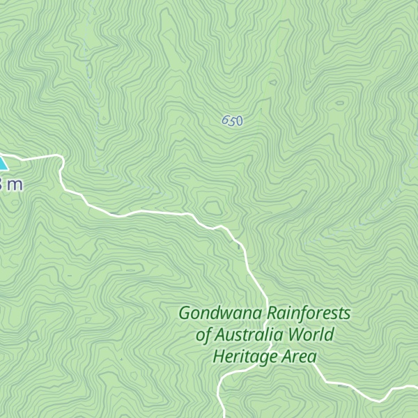 Map of Robertsons Knob