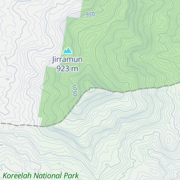 Map of Wilsons Peak