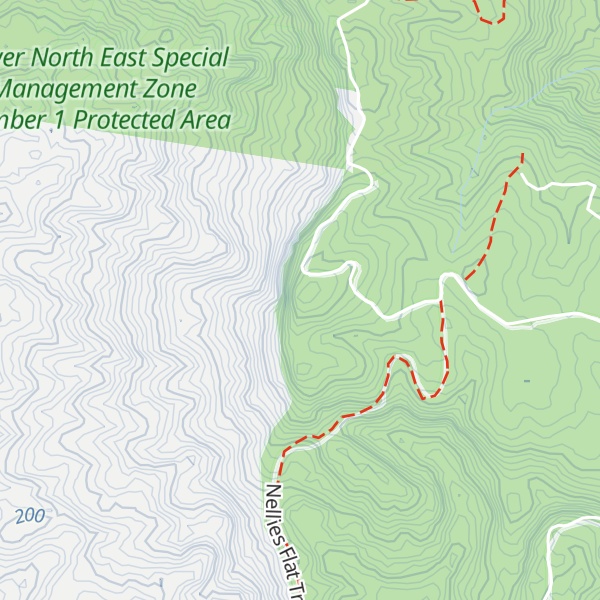 Map of Flat Nellie