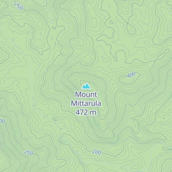 Map of Mount Mittarula