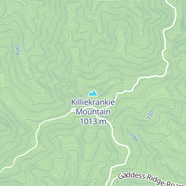 Map of Killiekrankie Mountain
