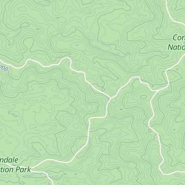 Map of Mount Rollman