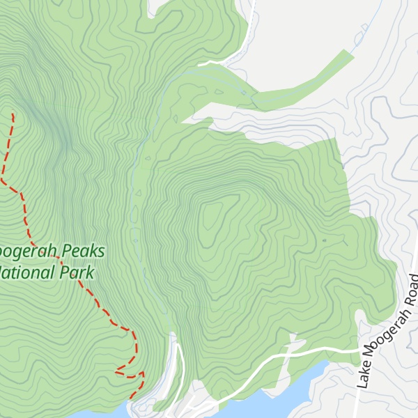 Map of Little Mount Edwards