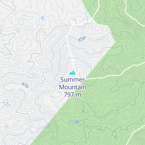 Map of Summer Mountain