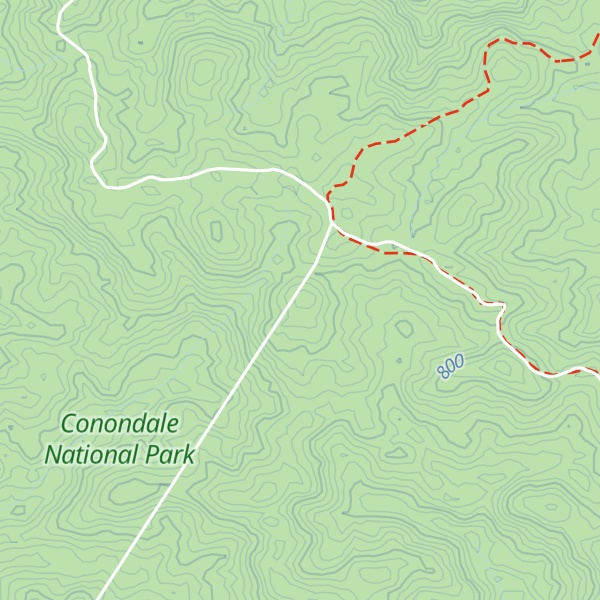 Map of Mount Cabinet