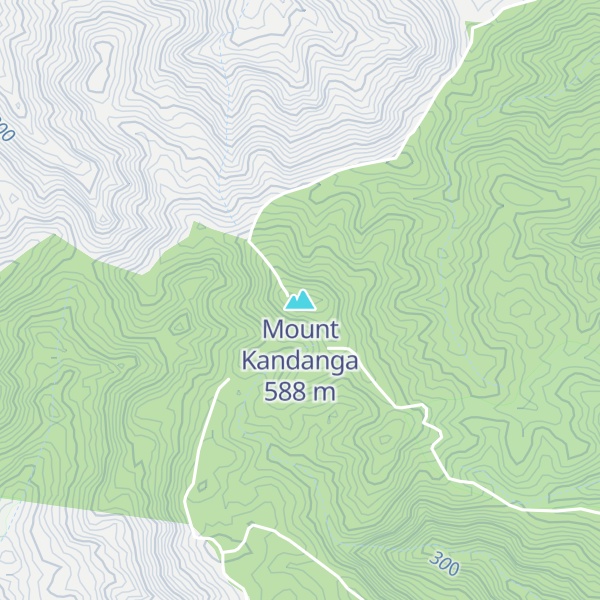 Map of Mount Kandanga