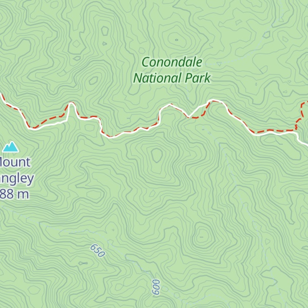 Map of Mount Ramsden