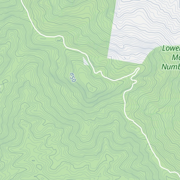 Map of Stockyard Mountain